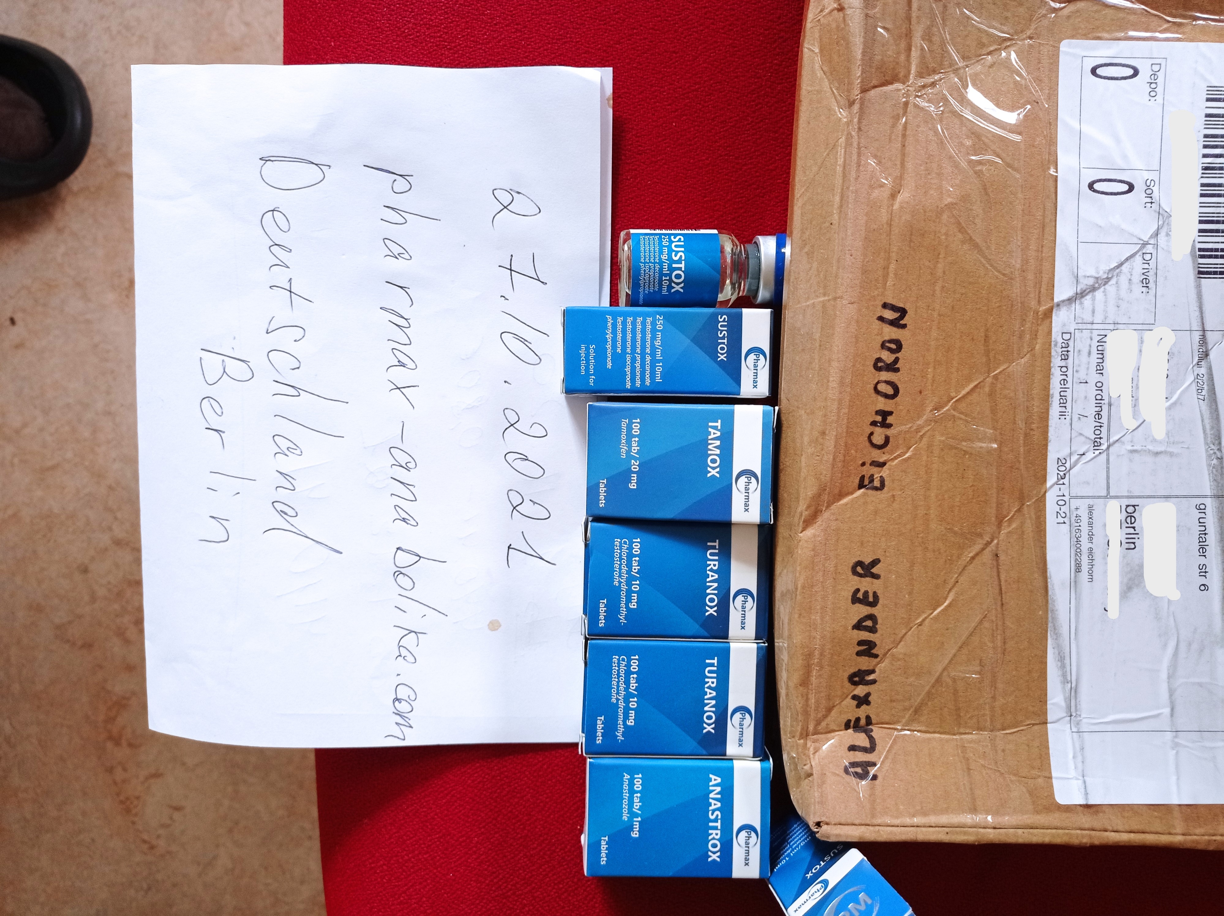 Pharmax order received by a customer in 2021 — photo 8