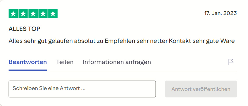 Pharmax customer review on Trustpilot